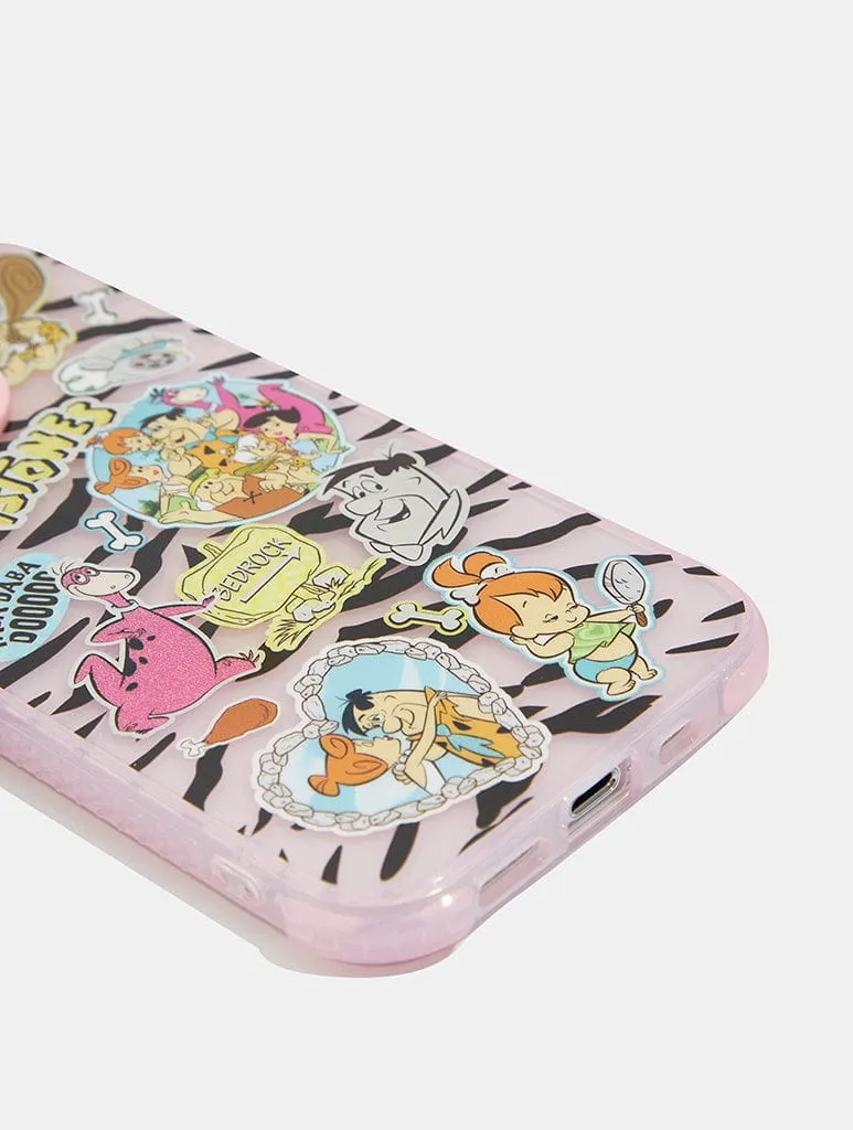 Sleek Appearance Matte Detail Skinnydip x Flintstones Sticker Shock iPhone Case