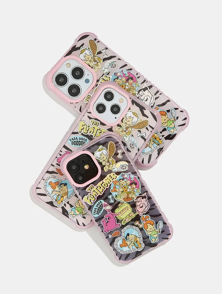 custom design Portable Accessory Skinnydip x Flintstones Sticker Shock iPhone Case