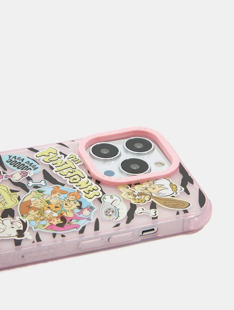 Rugged Feel Comfort Use Skinnydip x Flintstones Sticker Shock iPhone Case