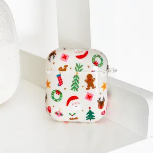 Airpods Case - Christmas Party Commuter Friendly Case durable travel airpods shell