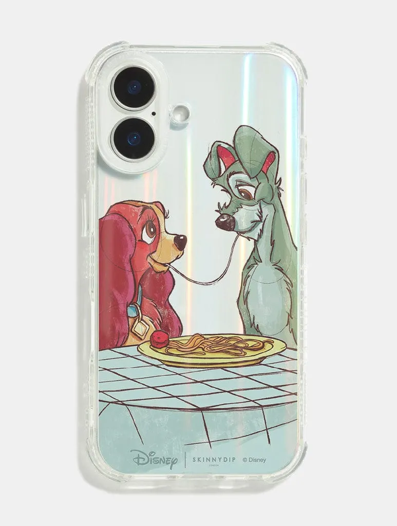 Disney Lady And The Tramp Spaghetti Shock iPhone Case Trendy Design