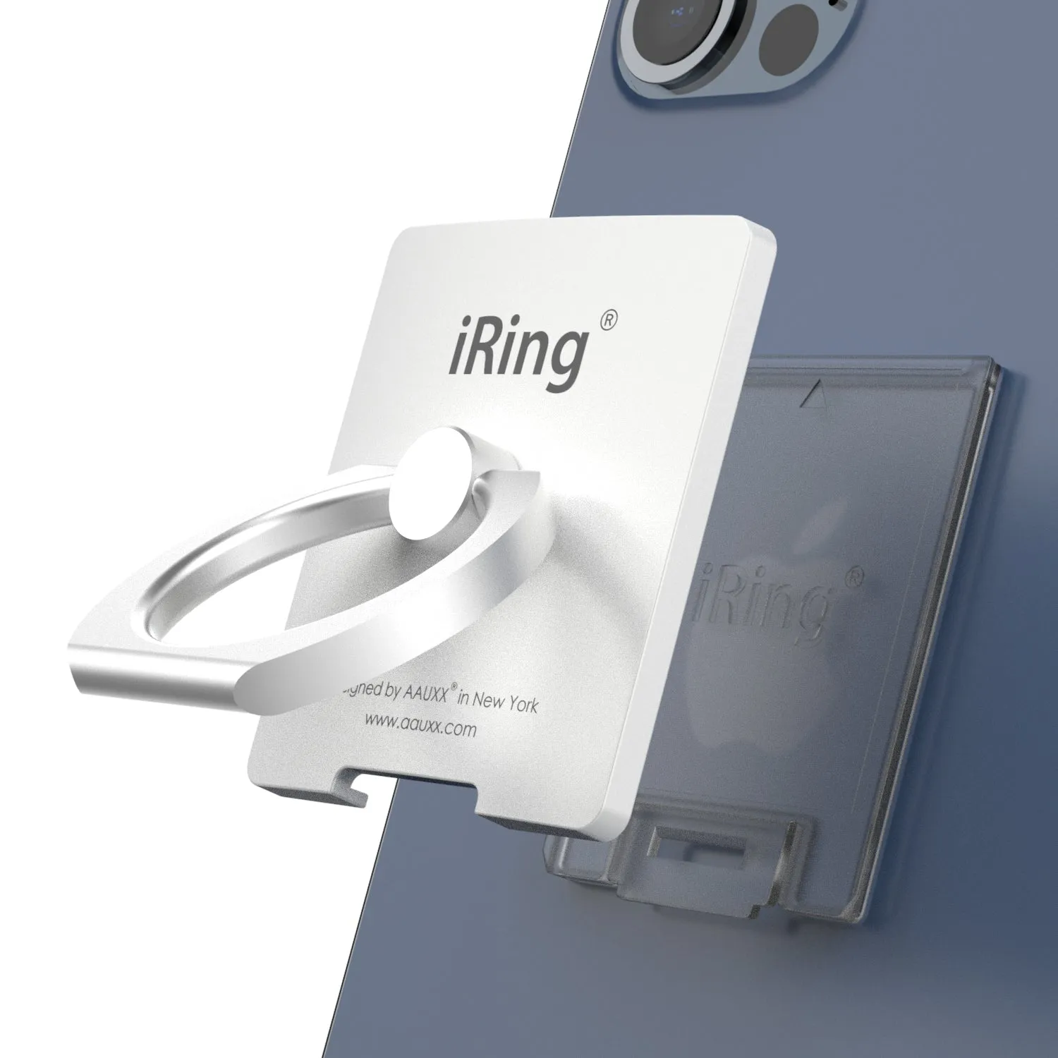 Mobile Spin Holder Quick Spin Grip iRing Link - Works with wireless chargers
