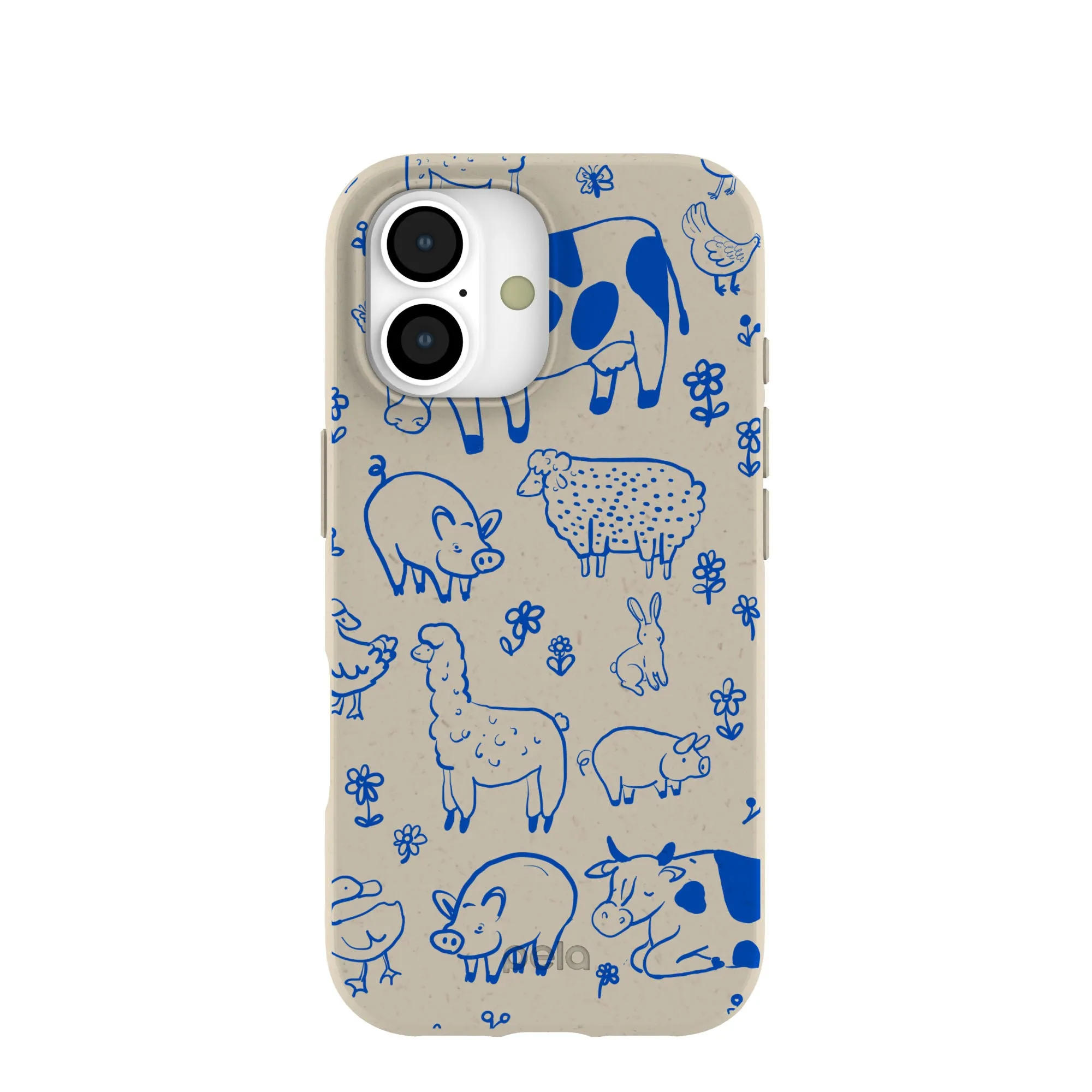 London Fog Happy Farmyard iPhone 17 Case Compact Build