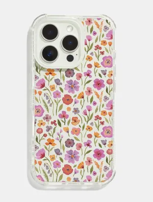 Anna Lau x Skinnydip Blush Bloom Shock iPhone Case 3D Effect Shock Absorber