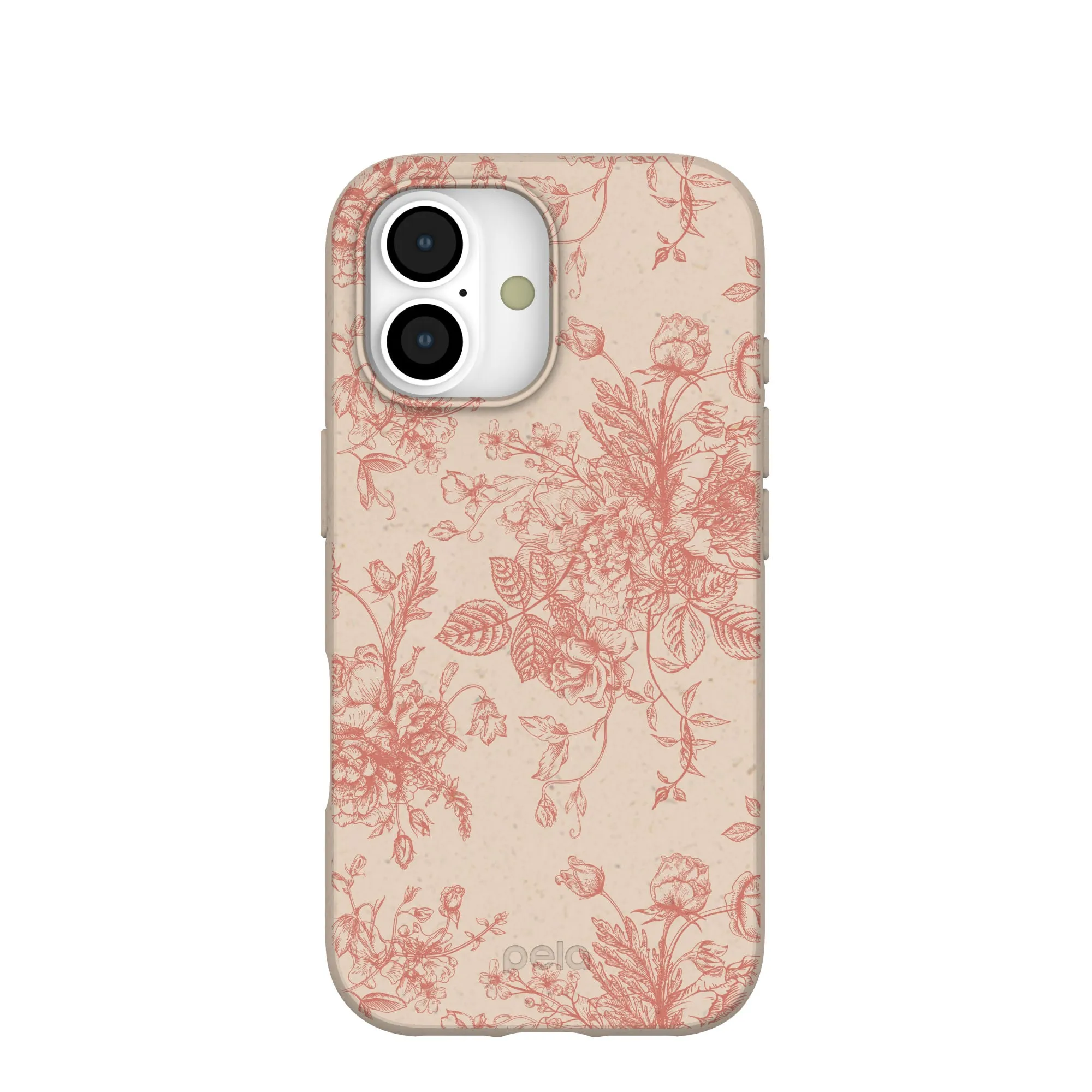 Fashion Choice Clear Pattern Seashell Rococo Bouquets iPhone 17 Case