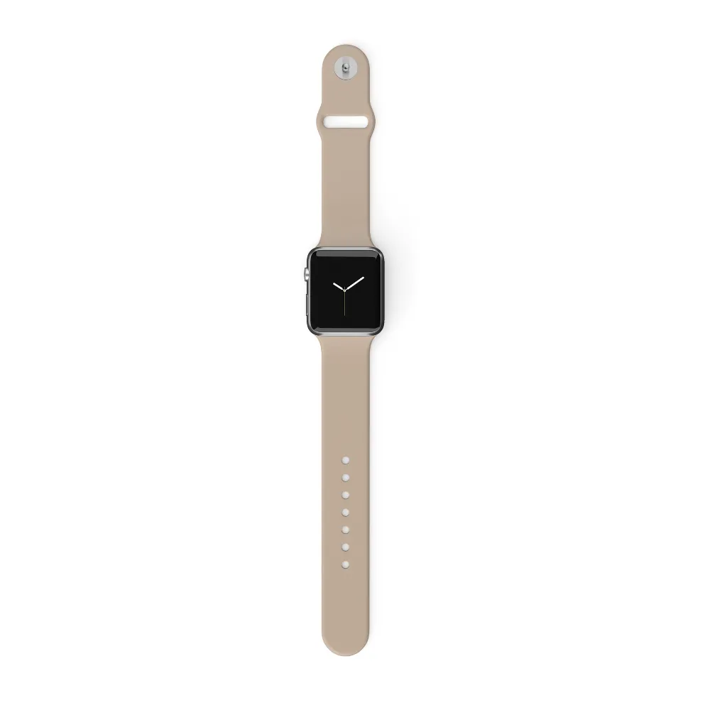 NAKD Apple Watch Strap - Caramel Latte Minimal Elegant Look Daily Comfort