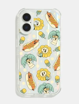 Color Gradient Sleepinwell Studio x Skinnydip Our Summer Shock iPhone Case