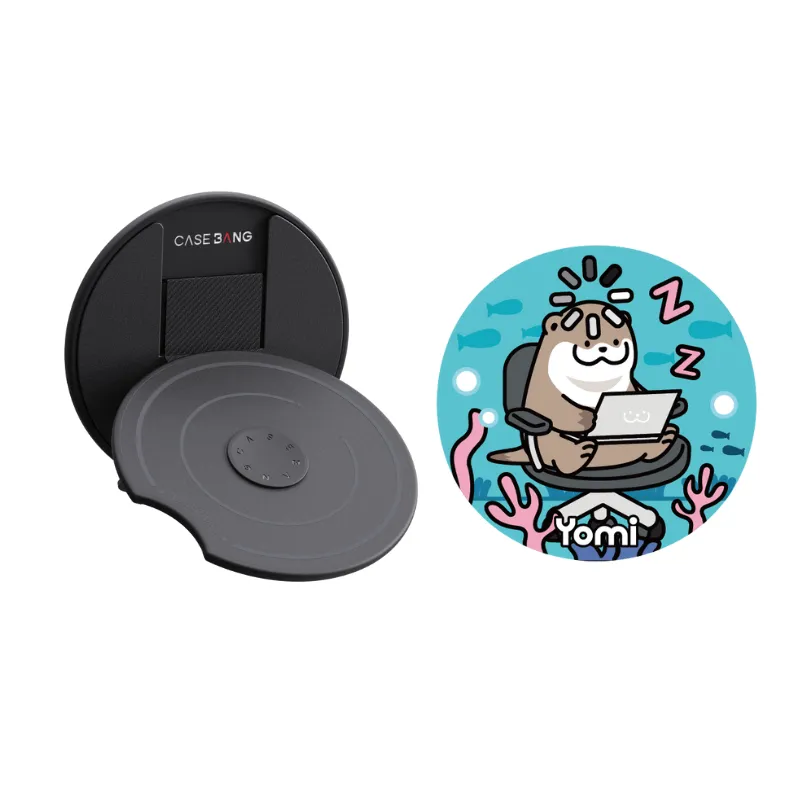 Grip Hero Duo Pop Socket Birthday Accessory Sleepy Otter Magsafe Grip Stand