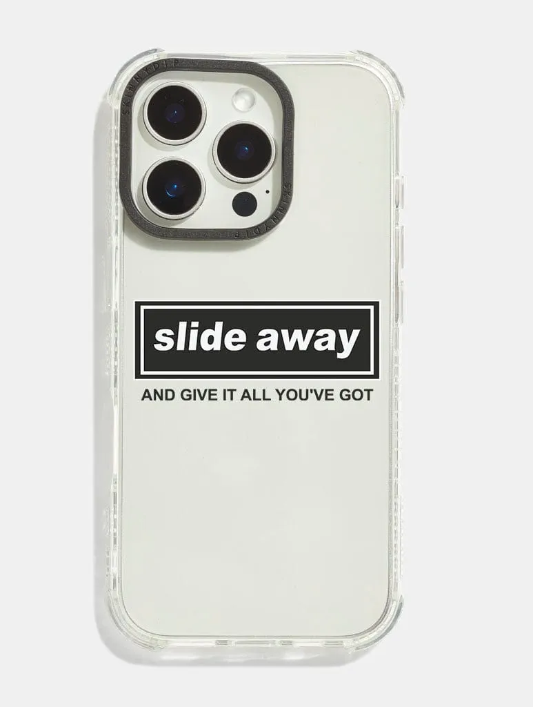 Slide Away Shock iPhone Case Compact Texture Layer Textured Finish