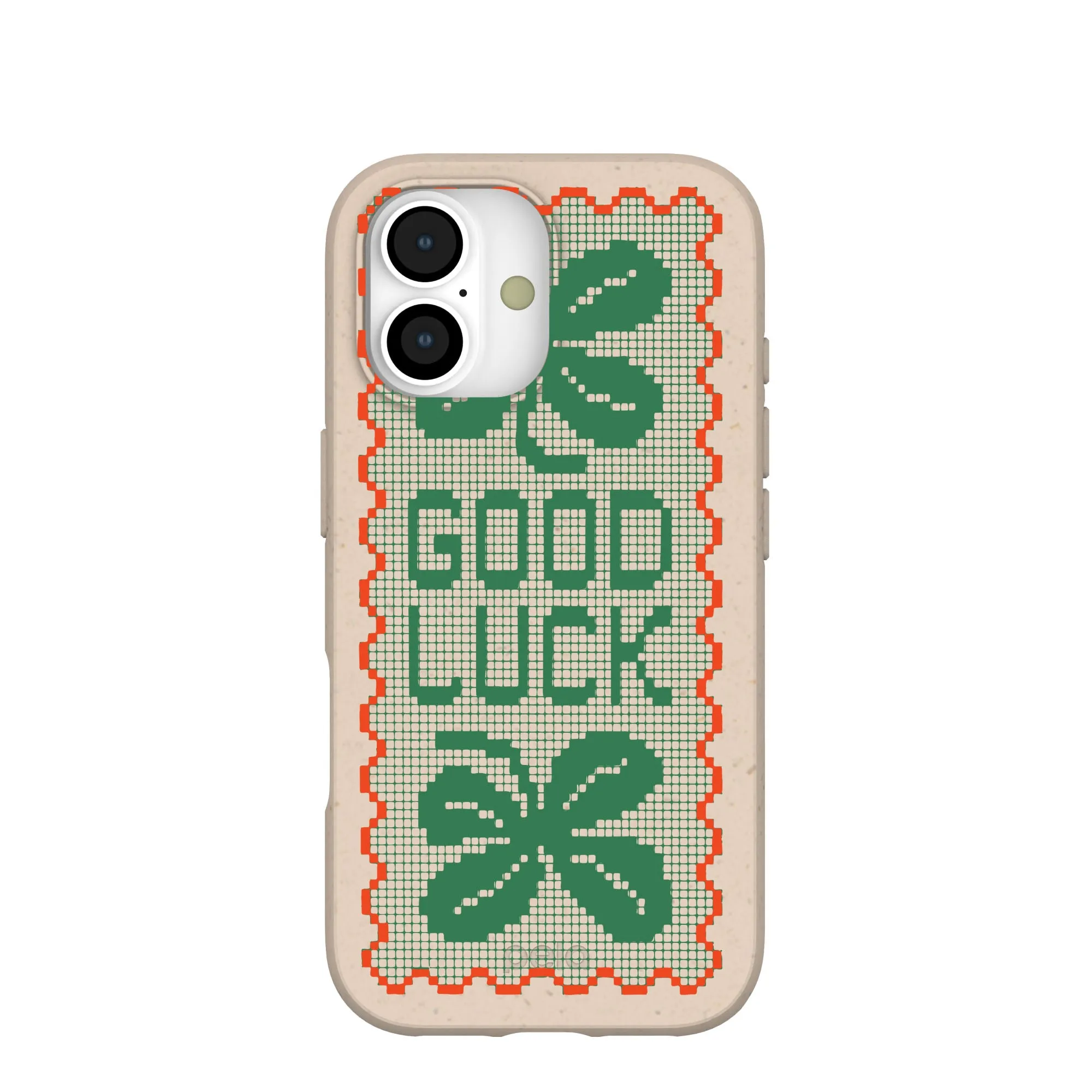 Seashell Good Luck Lace iPhone 17 Case Premium Texture Layer