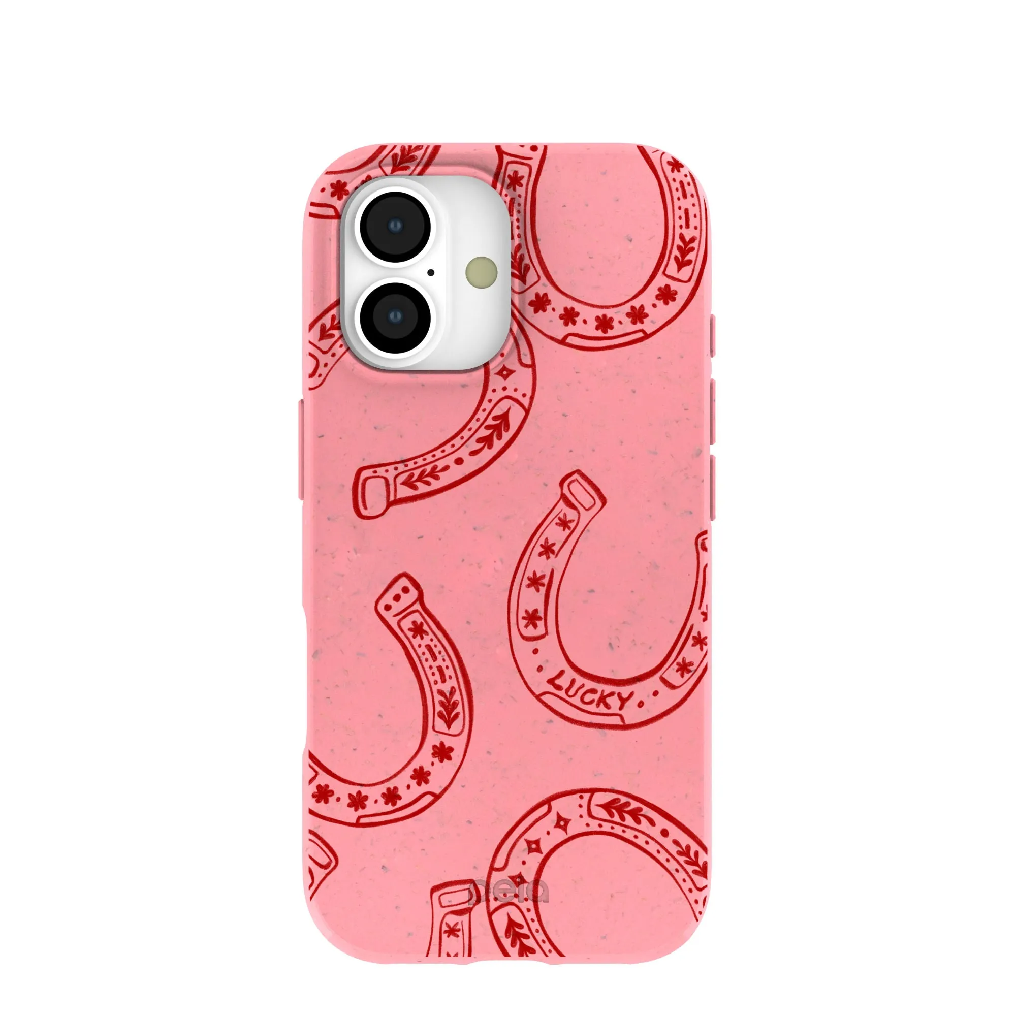 Comfort Use Bubblegum Pink Lucky Horseshoe iPhone 17 Case