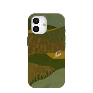 Forest Floor Mountain Nest iPhone 17 Case Polished Touch