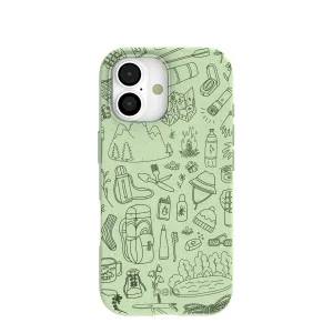Comfort Design Layer Classic Grip Sage Green Ready to Hike iPhone 17 Case