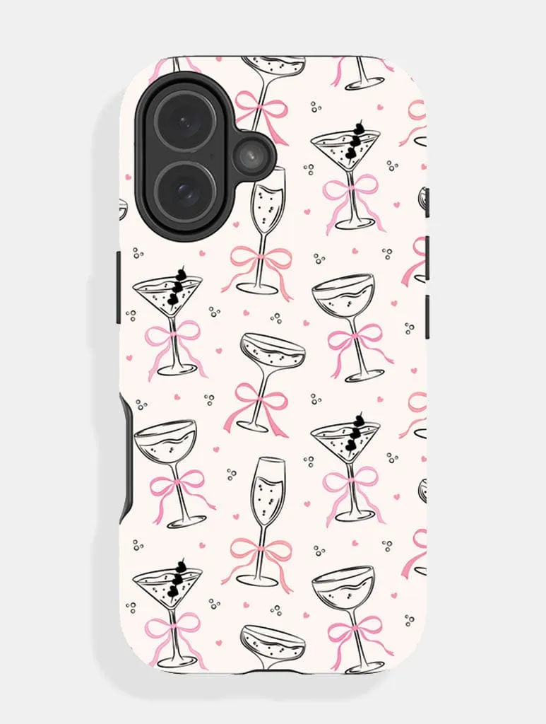 Cocktail Bows Ultra Protective iPhone Case Smooth Feel