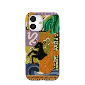 Seashell Capricorn Sea Goat iPhone 17 Case Smooth Finish Strong Frame