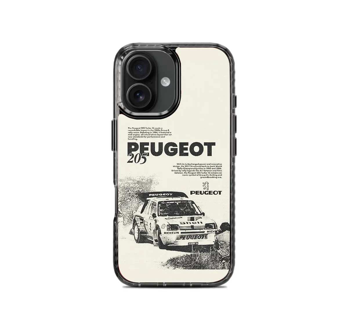 Peugeot 205 Cars Stride 2.0 Phone Case Cover Premium Look easy installation