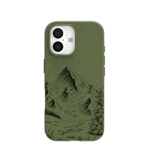 Everyday Use Marble finish Forest Floor Line Ridge iPhone 17 Case