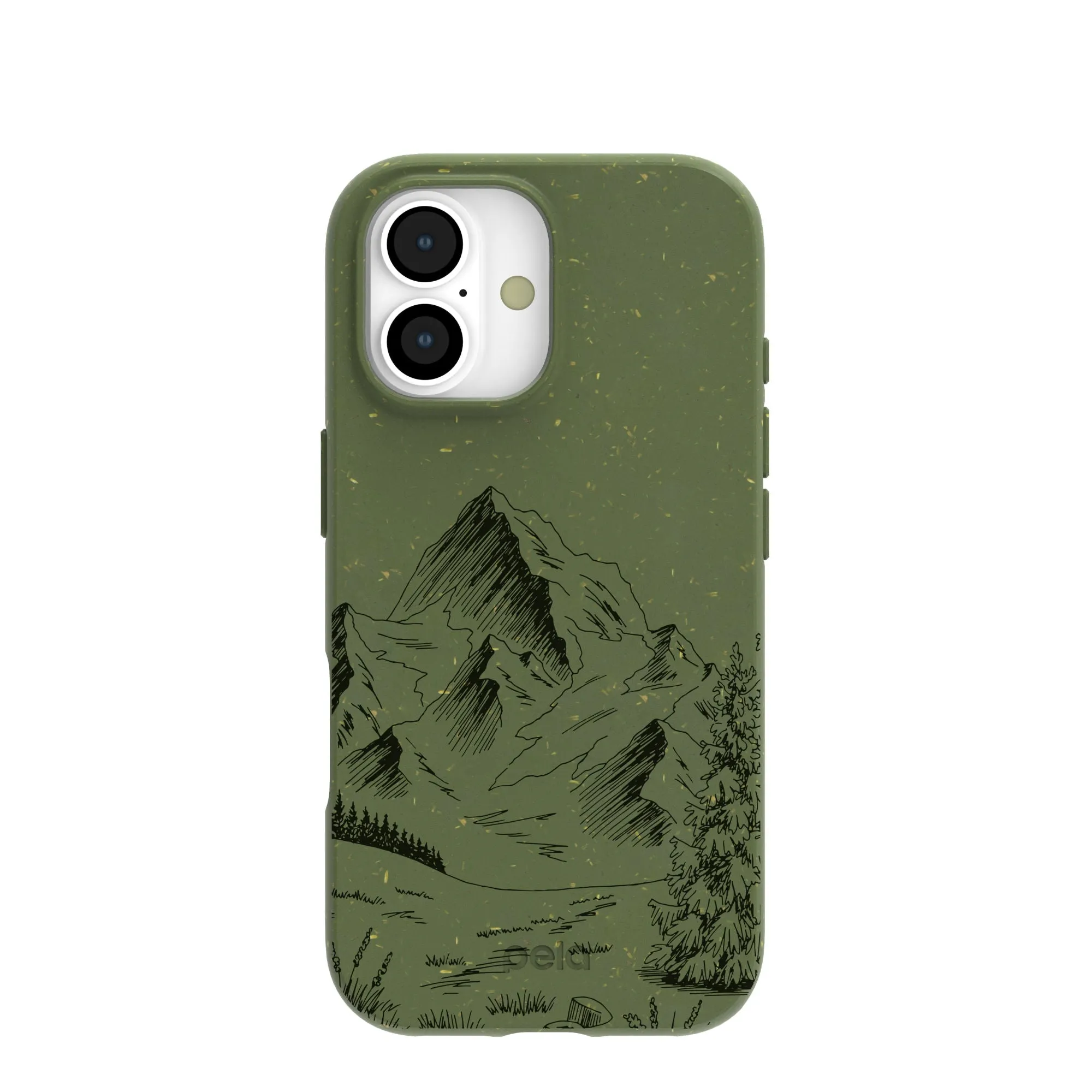 Vivid Surface Shock Surface Forest Floor Line Ridge iPhone 17 Case