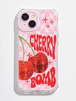 Polished Surface Printed Weird x Skinnydip Cherry Bomb Shock iPhone Case