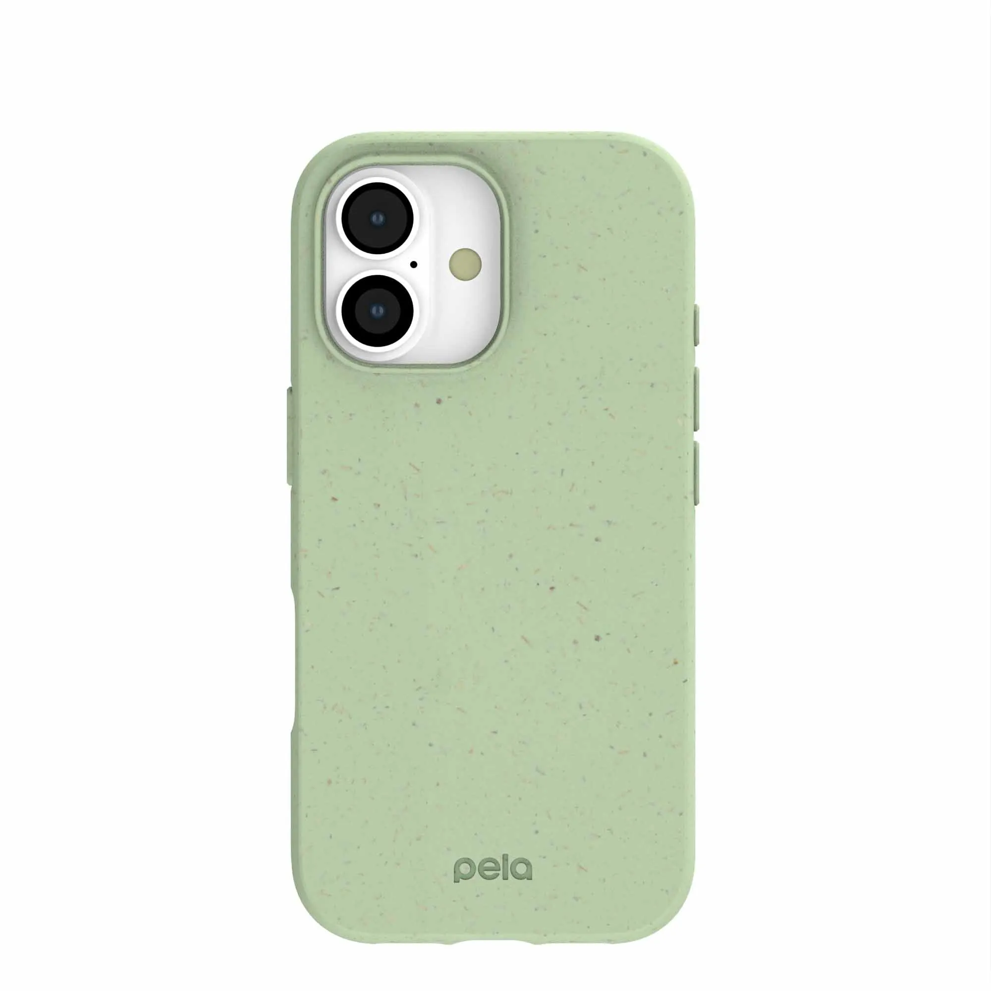Non Slip Surface Gloss Finish Design Sage Green iPhone 17 Case