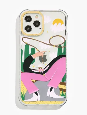 Naomi Anderson-Subryan x Skinnydip Yeehaw Shock iPhone Case Compact Shell Modern feature