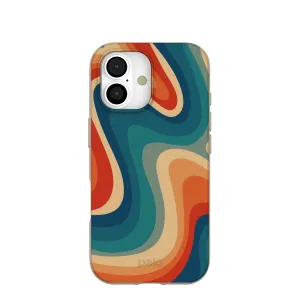 Seashell Disco iPhone 17 Case Rugged Frame