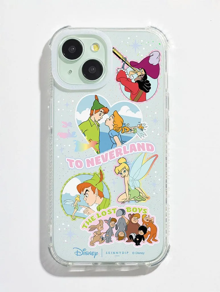 Disney Peter Pan Sticker Shock iPhone Case Elegant Edge