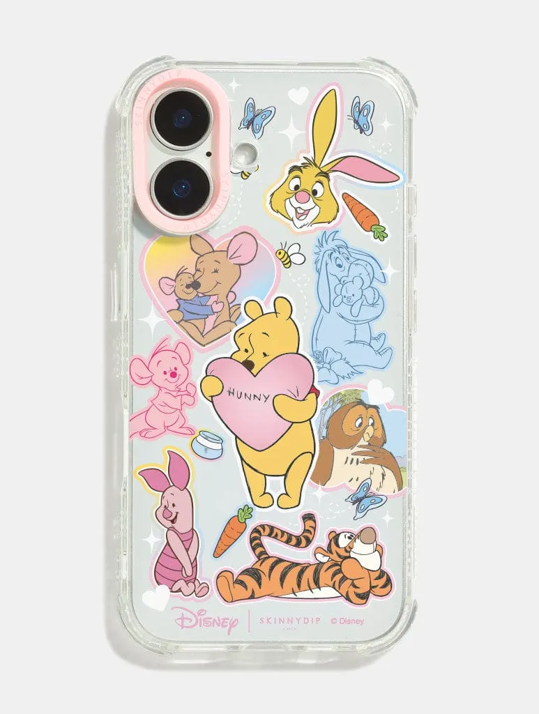 Disney Winnie The Pooh Sweet Sticker Shock iPhone Case High Quality