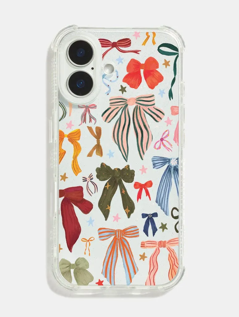 Phone Accessory Kate Fox x Skinnydip Bows Shock iPhone Case