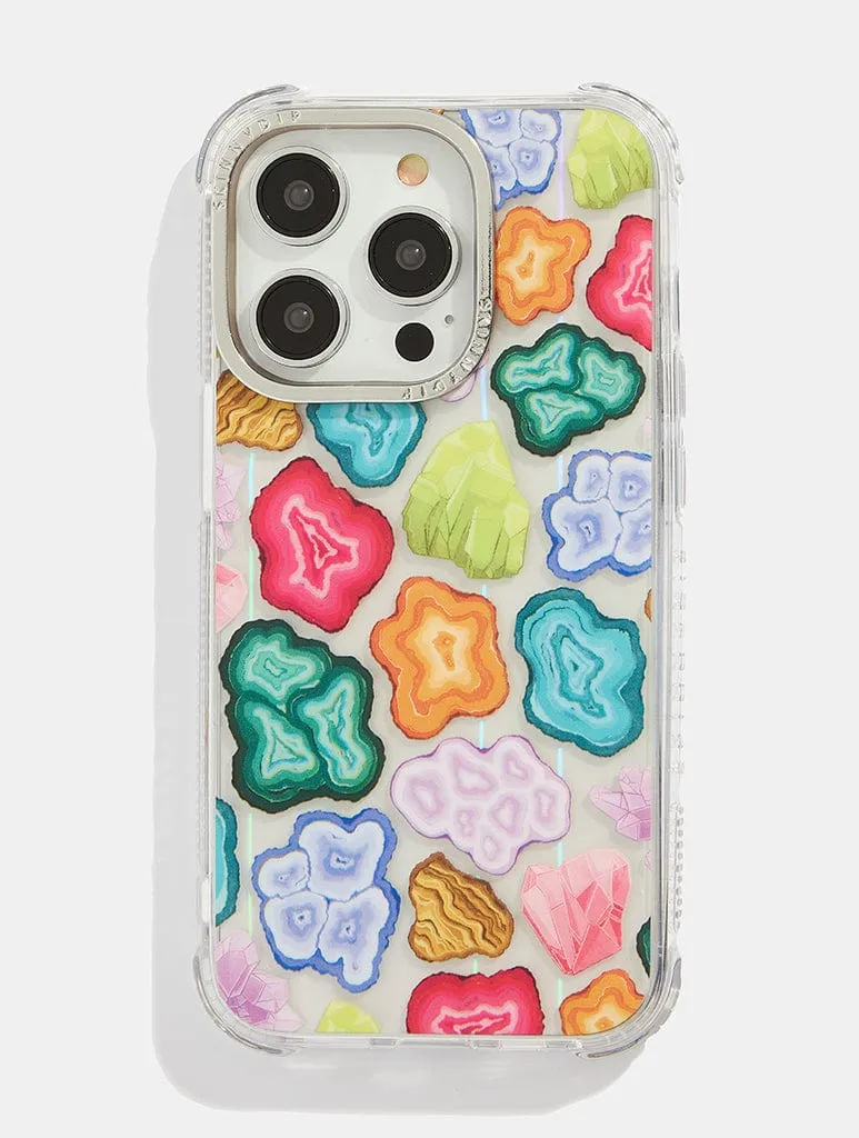Crystal Print Shock iPhone Case Protective Shell
