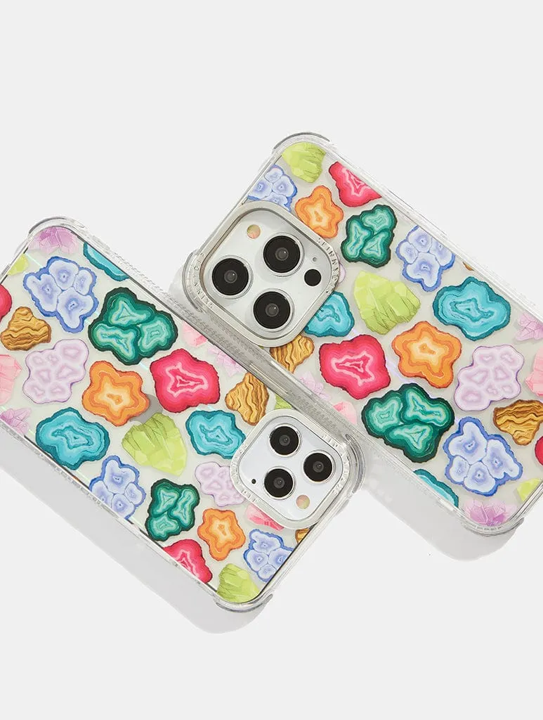 Soft Edging Premium Finish Crystal Print Shock iPhone Case