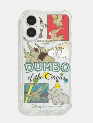 Textured Surface Slim Protection Disney Dumbo Vintage Circus Shock iPhone Case