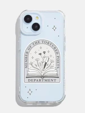 Member Of The Tortured Poets Department Shock iPhone Case Minimal Texture Layer Glossy Texture