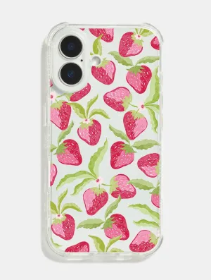 Shock Surface Layer Strawberry Blossom Shock iPhone Case