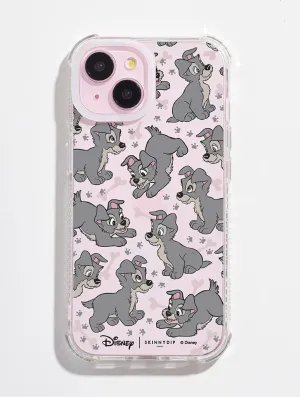 Disney Lady And The Tramp Scamp Puppy Shock iPhone Case Pocket Ready Comfort Layer Texture