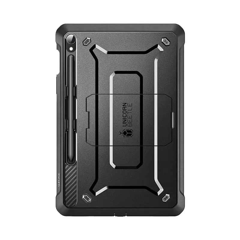 Galaxy Tab S9 (2023) Unicorn Beetle PRO Rugged Tablet Case-Black smart pen compatible soft edge protective cover