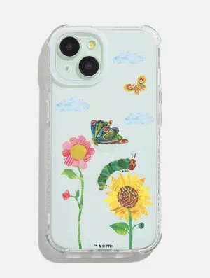 The Very Hungry Caterpillar x Skinnydip Spring Flowers Shock iPhone Case Hard Plastic
