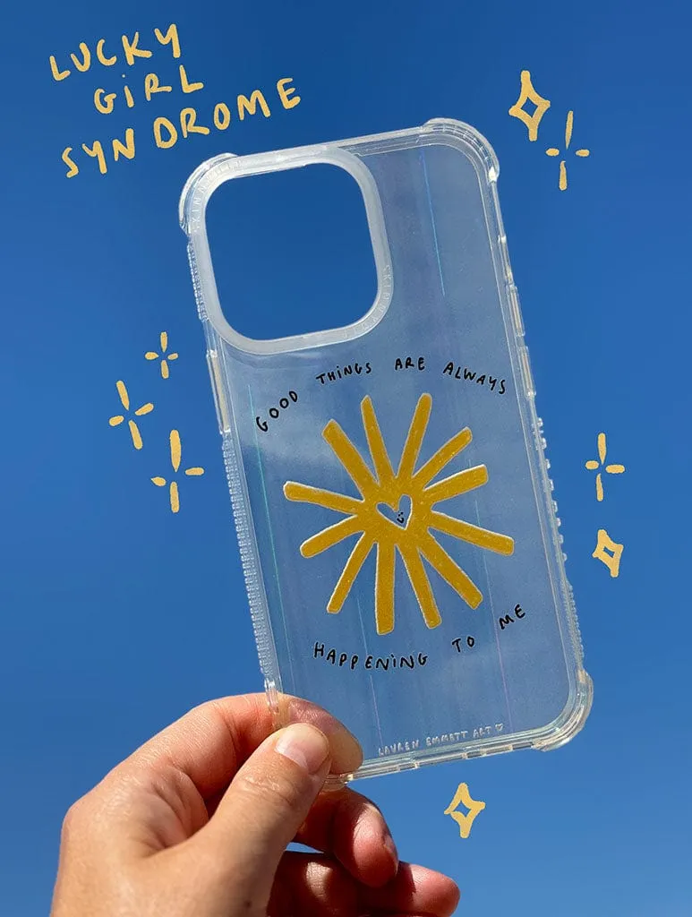 Lauren Emmett x Skinnydip Good Things Shock iPhone Case Hand Feel Flexible Pattern