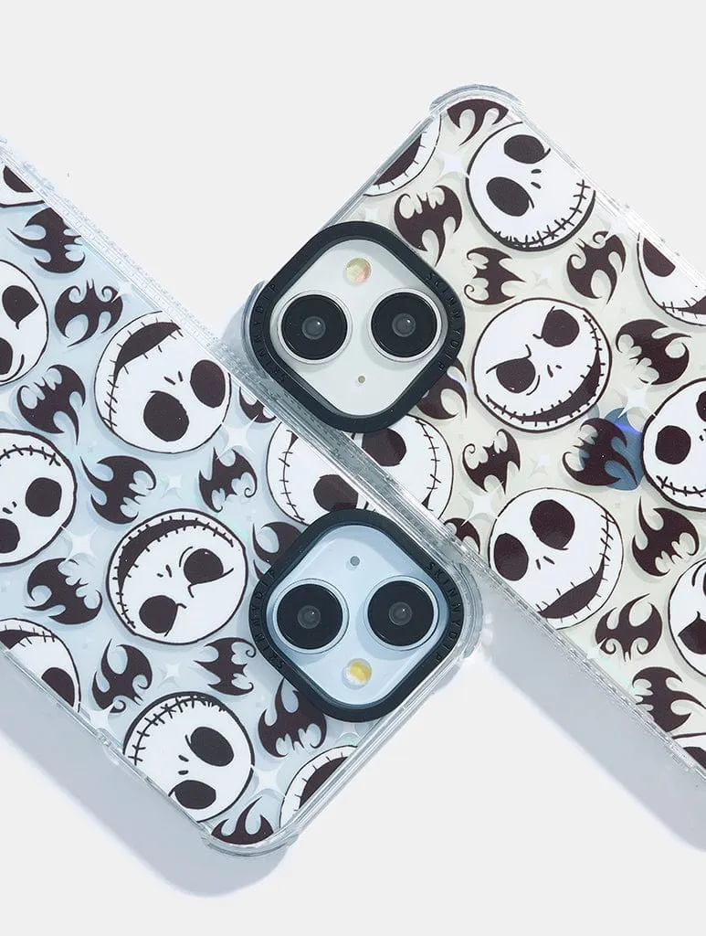 Disney Nightmare Before Christmas Jack Face Shock iPhone Case slim fit Smooth Surface Layer