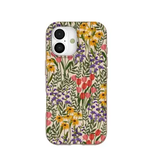 Hybrid Edge Finish Classic Texture Seashell Flower Field iPhone 17 Case