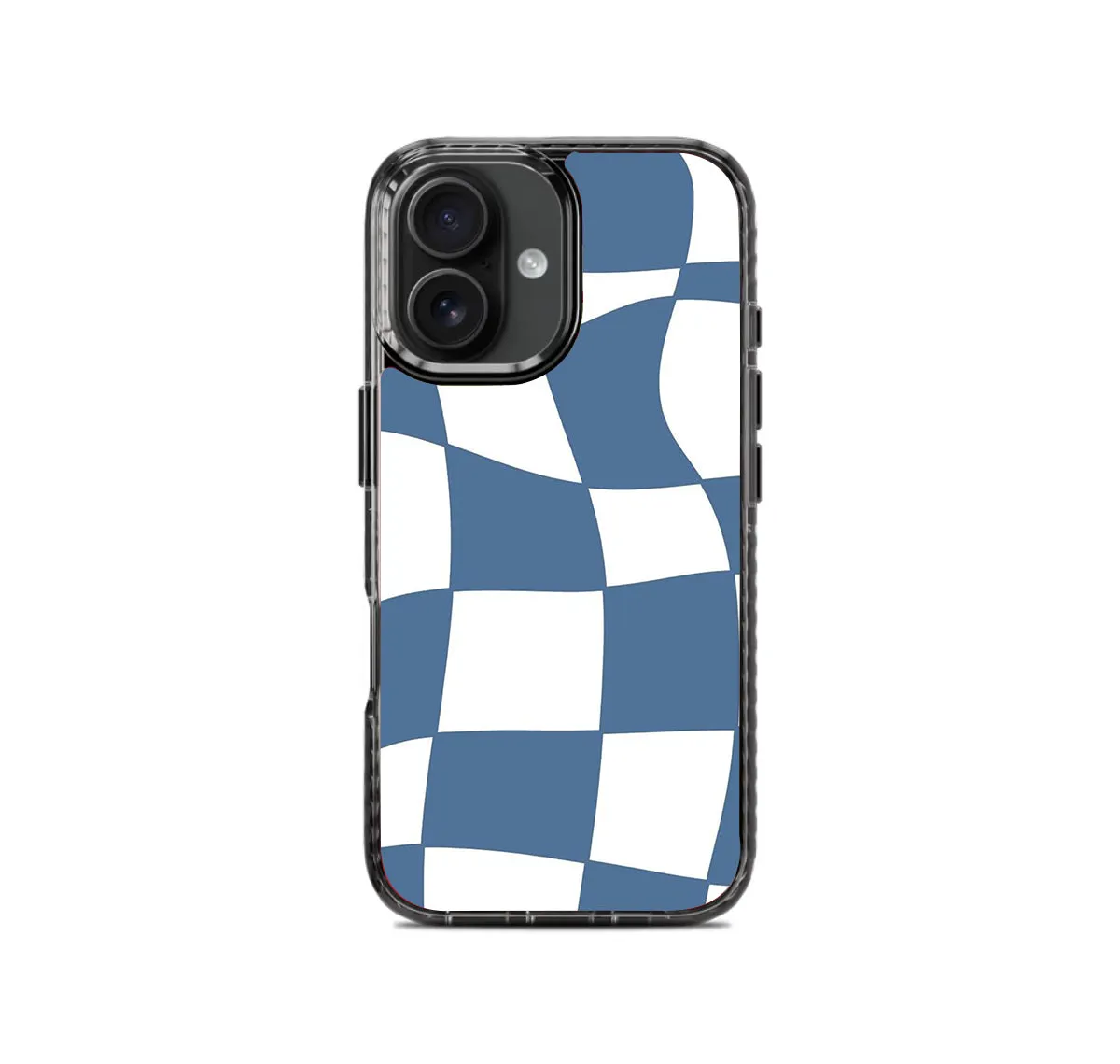 Strong Frame Colorful Pattern Blue Checkers Pattern Stride 2.0 Phone Case Cover