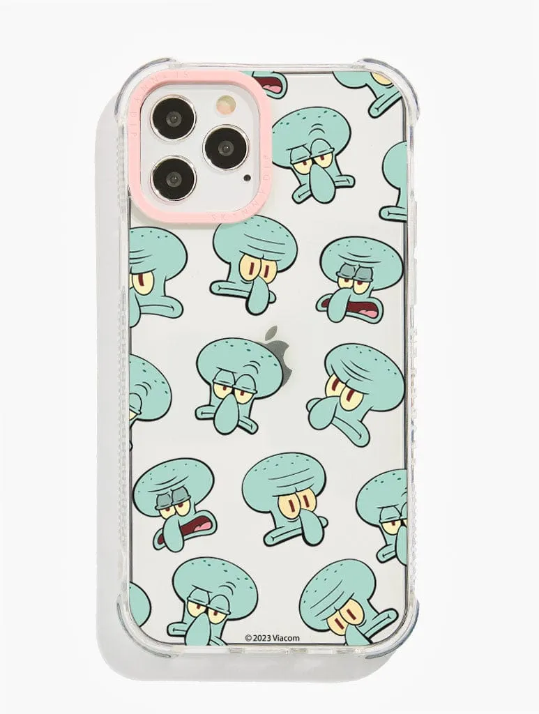 SpongeBob x Skinnydip Squidward Repeat Shock iPhone Case Protective Craft Versatile Accessory