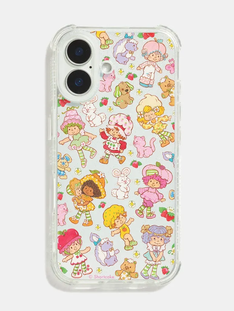 soft look Strawberry Shortcake x Skinnydip Strawberry Land Shock iPhone Case