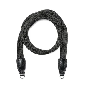 Scratch Resistant Cooph Leica Double Rope Strap with Split Ring, 49.6" (126cm) - Black