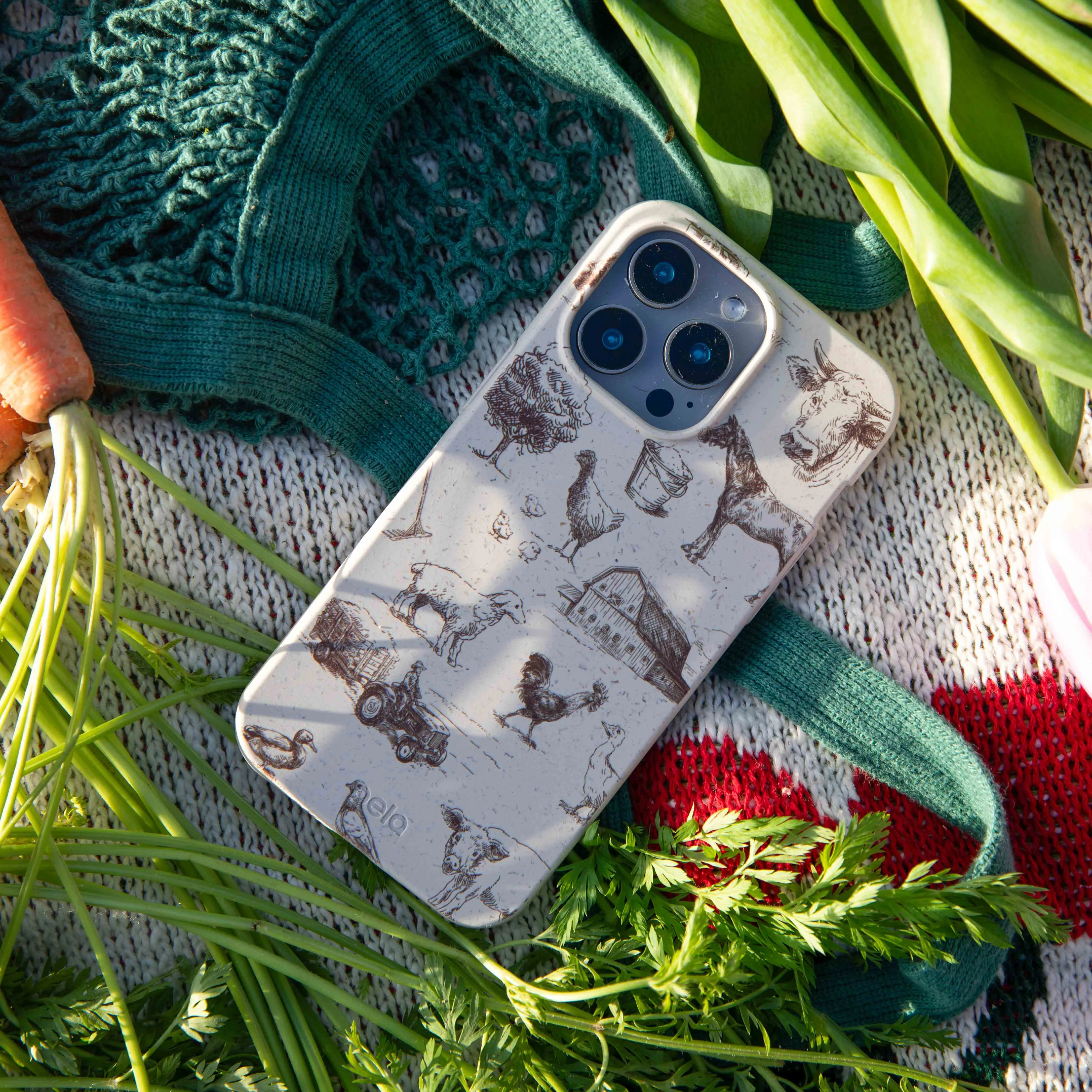 London Fog Barn and Field iPhone 17 Case Ergonomic form