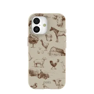 London Fog Barn and Field iPhone 17 Case Easy Grip Minimal Comfort