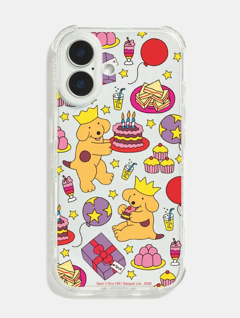 Spot The Dog x Skinnydip Birthday Shock iPhone Case Durable Surface
