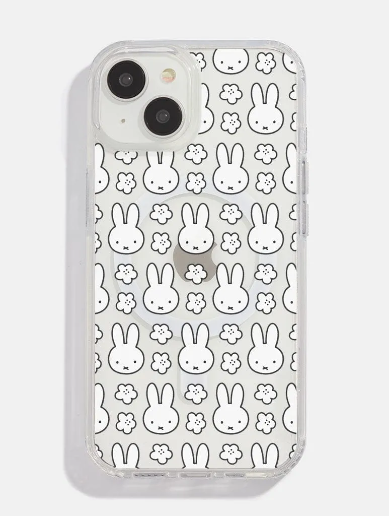 Stylish Edge Miffy Blossom MagSafe iPhone Case