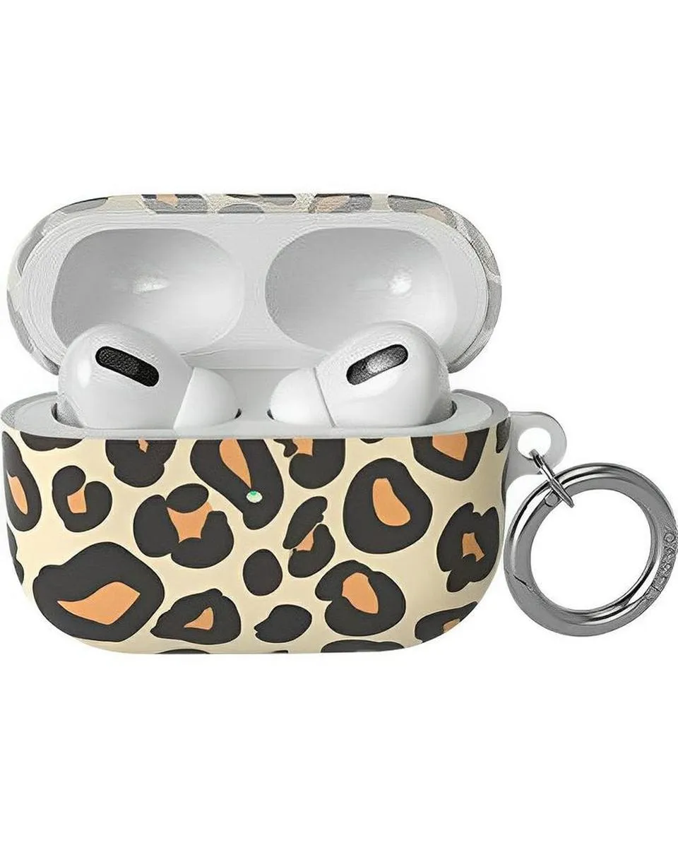 Durable Silicone Shell Into the Wild | Leopard Print AirPods Case
