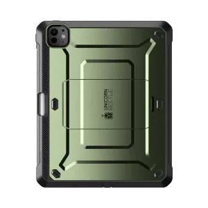 iPad Pro 11 Inch (2024) Unicorn Beetle Pro Rugged Case-Dark Green Tablet Sleeve Outdoor Slim Design